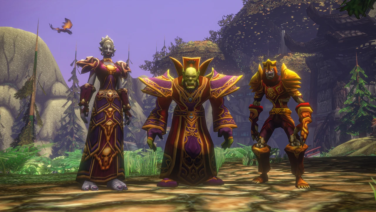 New Troll Warlock, Orc Mage, and Undead Paladin race-class combinations in World of Warcraft: Forever