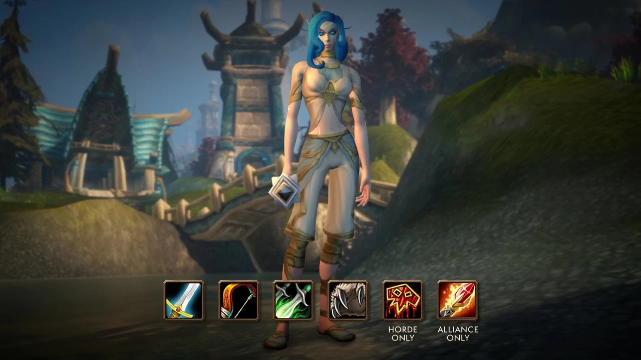 High Order and Windshaper Skyborne race and playable classes in World of Warcraft: Forever