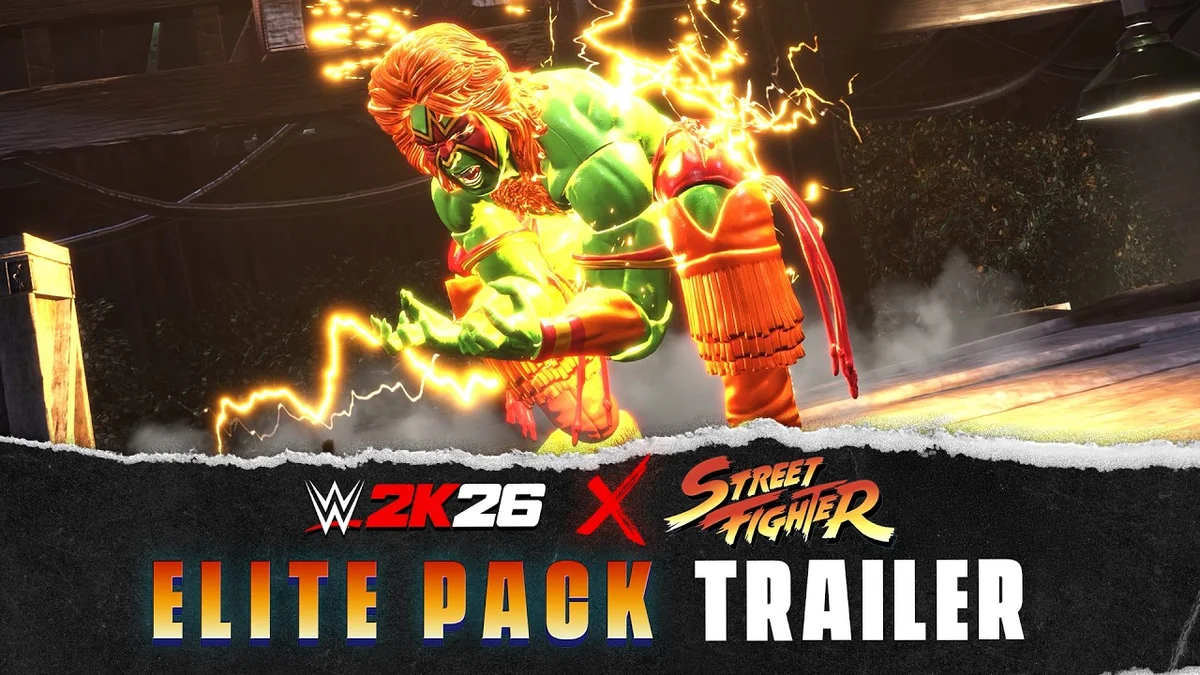WWE 2K26 Patch 1.20 Street Fighter Elite Pack Rey Mysterio Ryu and Season 6