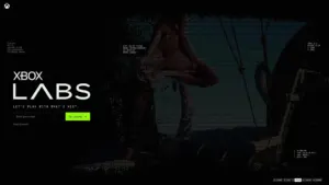 Official Xbox Labs interface and AI experimentation at Microsoft Gaming