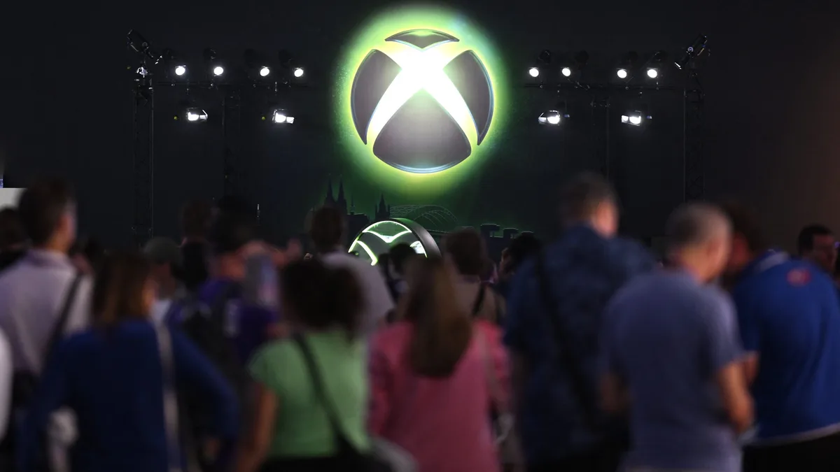 Illuminated Xbox logo at Gamescom 2026
