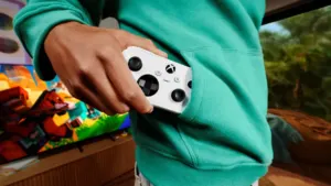 Official Xbox Nano Controller pocket-sized wireless gamepad with dual thumbsticks