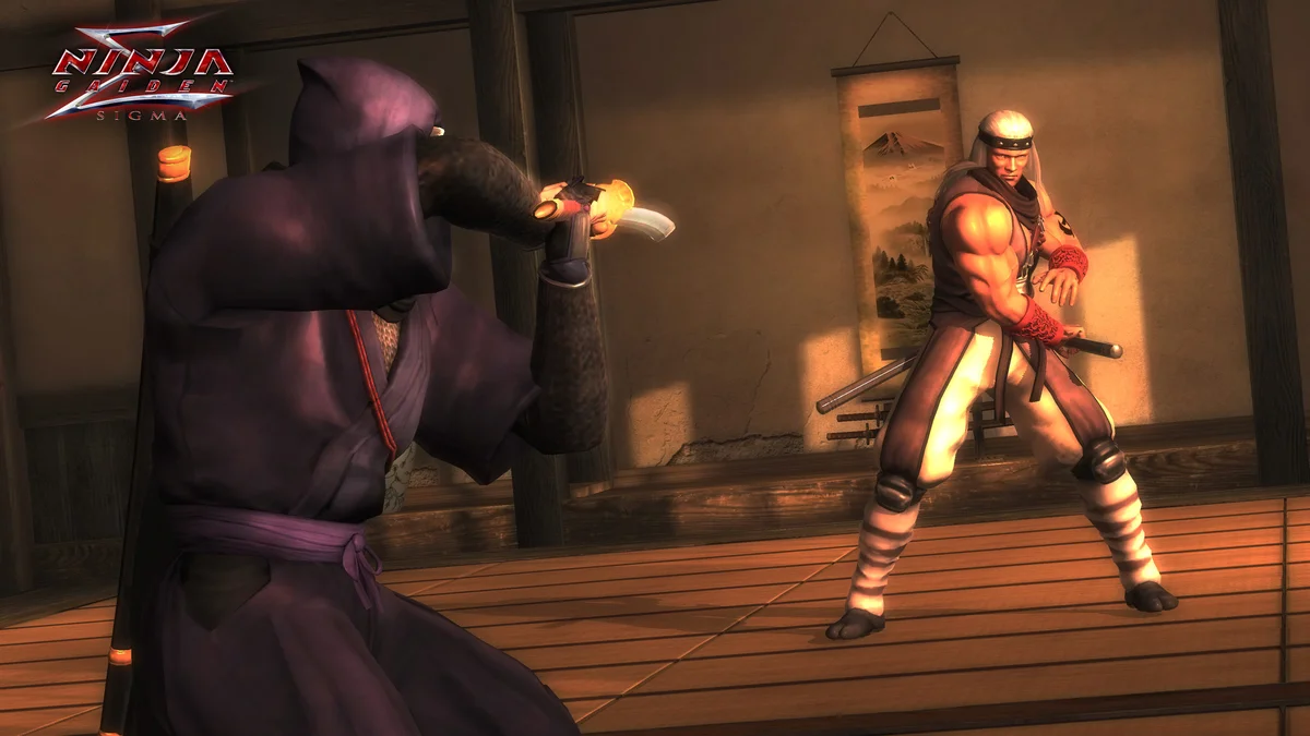 Ryu Hayabusa in Ninja Gaiden on backward-compatible Xbox with new Achievement trackers