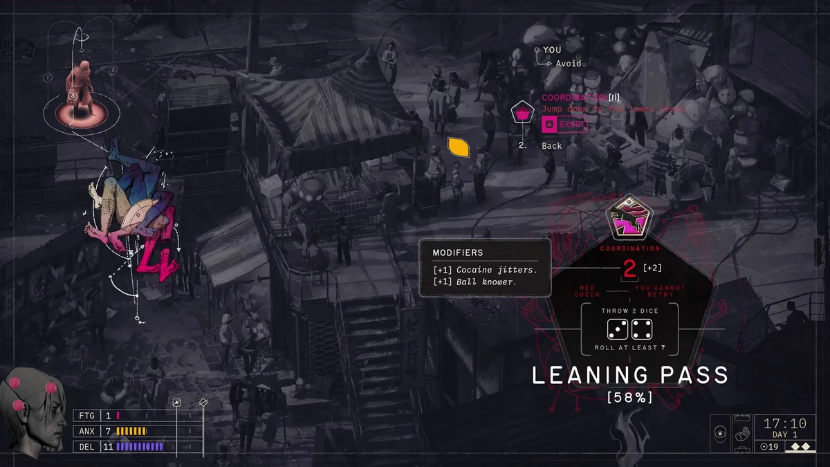 Zero Parades Director's Cut gameplay investigation in Portofiro